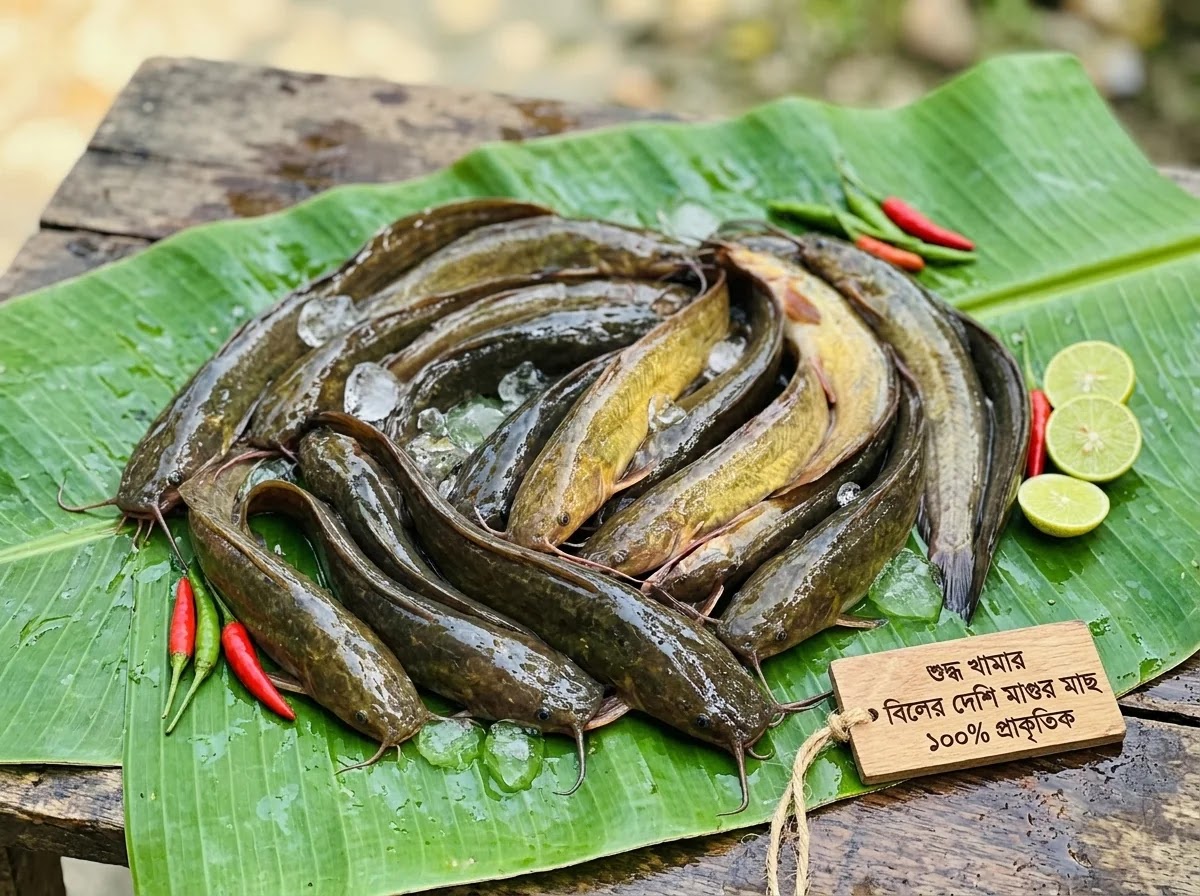 দেশি মাগুর মাছ