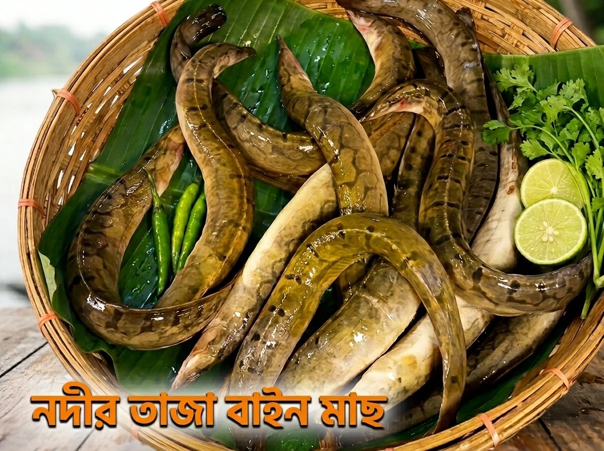 নদীর বাইন মাছ/বাইম মাছ (প্রসেসড ও রেডি টু কুক)